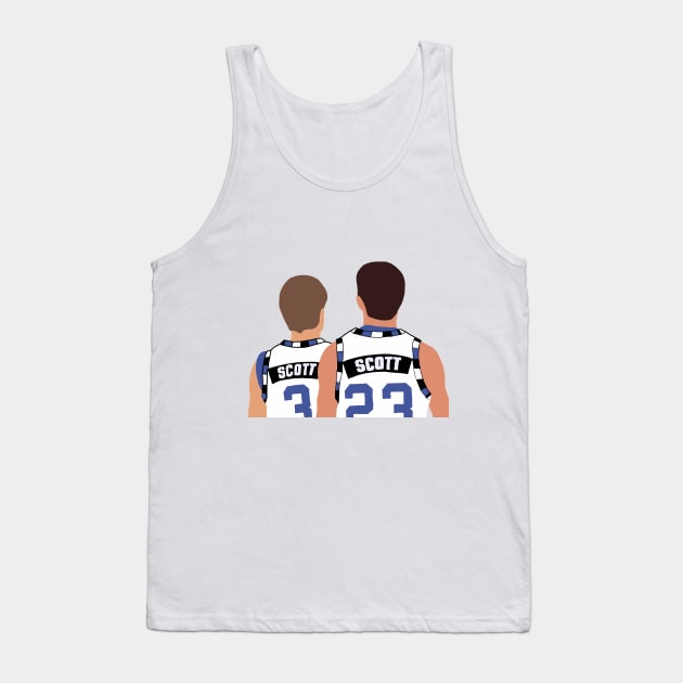 One Tree Hill Scott Brothers Tank Top by maddie55meadows